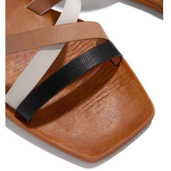 Square Toe Sandals in Multi - Picture 3 of 5